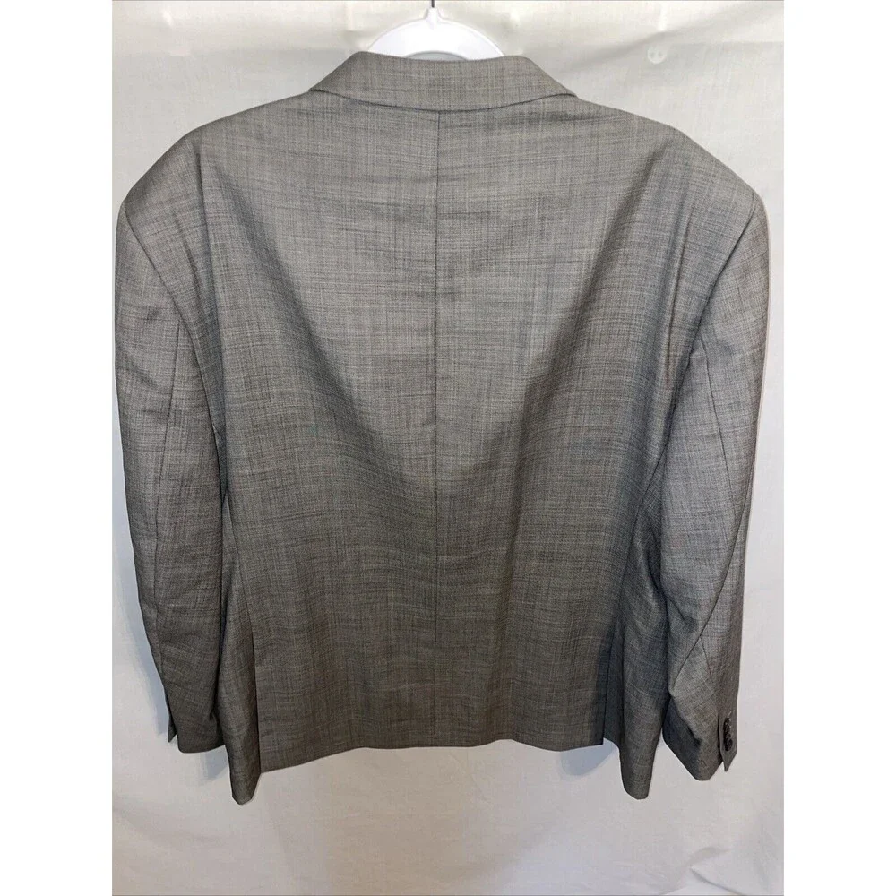 Egara Men’s Suit Blazer Size 48R Gray Business Formal Wedding City